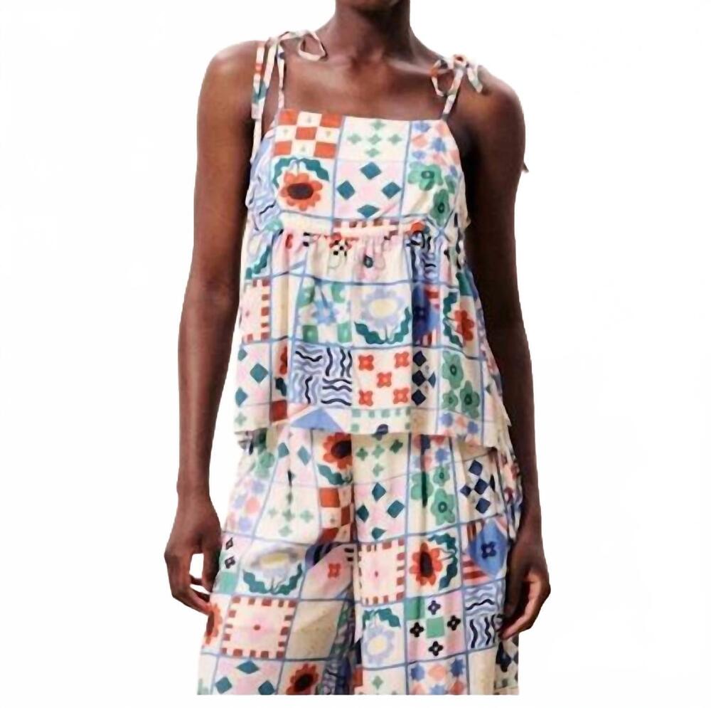 NEW FRNCH women's azolla top in multicolor